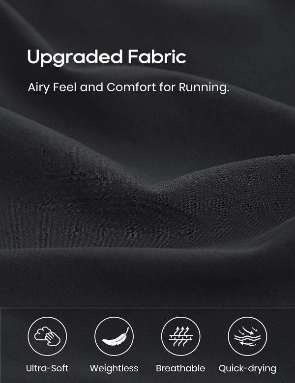 Women's High Waisted Running Shorts Mesh Liner - 3'' Dolphin Quick Dry Athletic Gym Track Workout Shorts Zip Pocket - Image 3