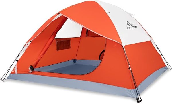 1/2/4/5/6 Person Dome Tents for Camping, Lightweight Portable Backpacking Tent, Small Easy Set Up Outdoor Waterproof Camping Hiking Tent for Adults